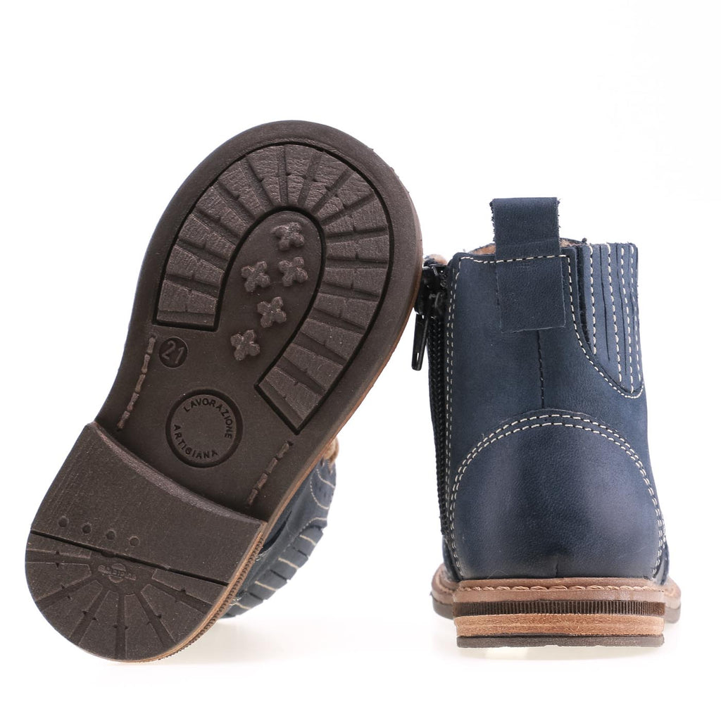 Emel winter shoes - navy brogue (2519-15) - MintMouse (Unicorner Concept Store)