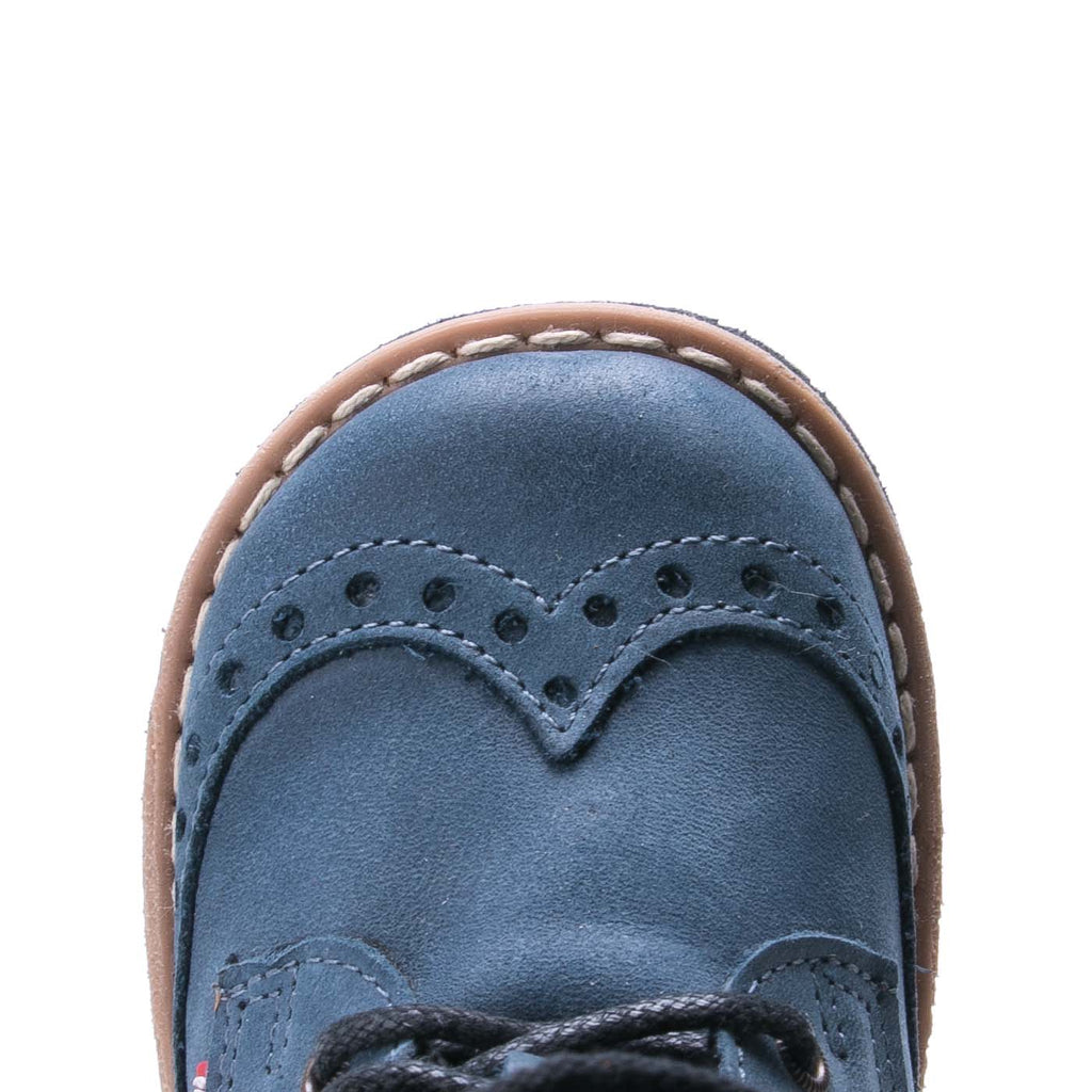 Emel blue winter Boots with zipper (1183) - MintMouse (Unicorner Concept Store)