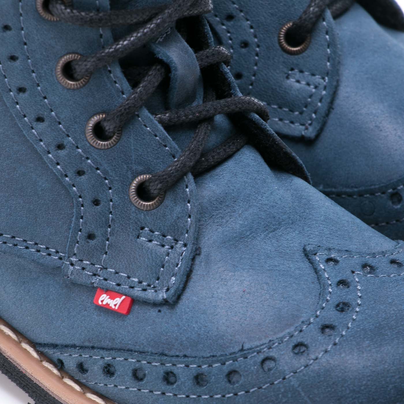 Emel blue winter Boots with zipper (1183) - MintMouse (Unicorner Concept Store)