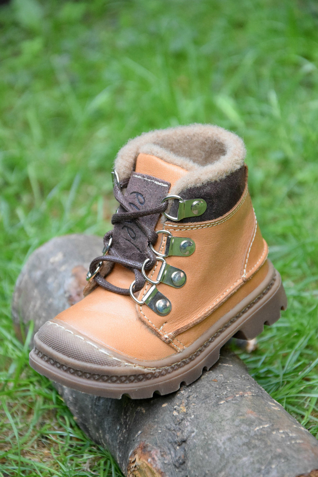 Emel Brown Lace Up Winter Boots (1997-15/K) - MintMouse (Unicorner Concept Store)