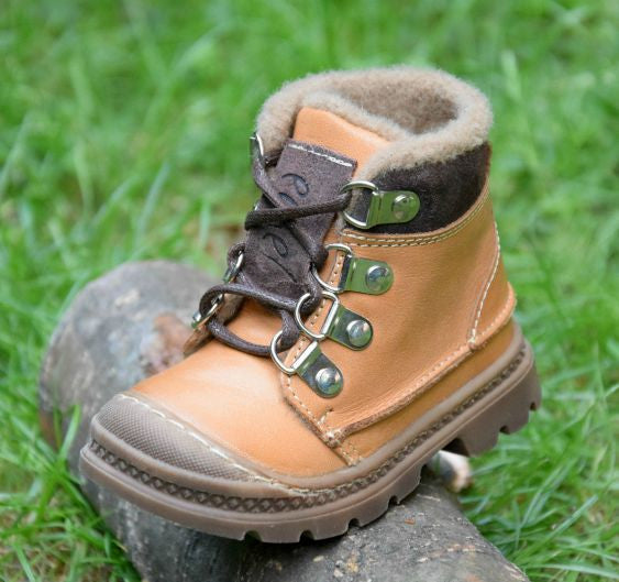 Emel Brown Lace Up Winter Boots (1997-15/K) - MintMouse (Unicorner Concept Store)