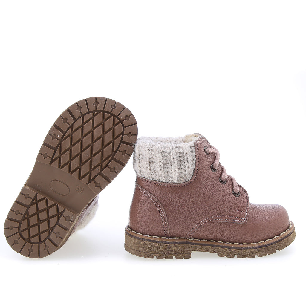 (EV2540A-10/ E2540A-10V) Emel winter shoes nude pink - MintMouse (Unicorner Concept Store)