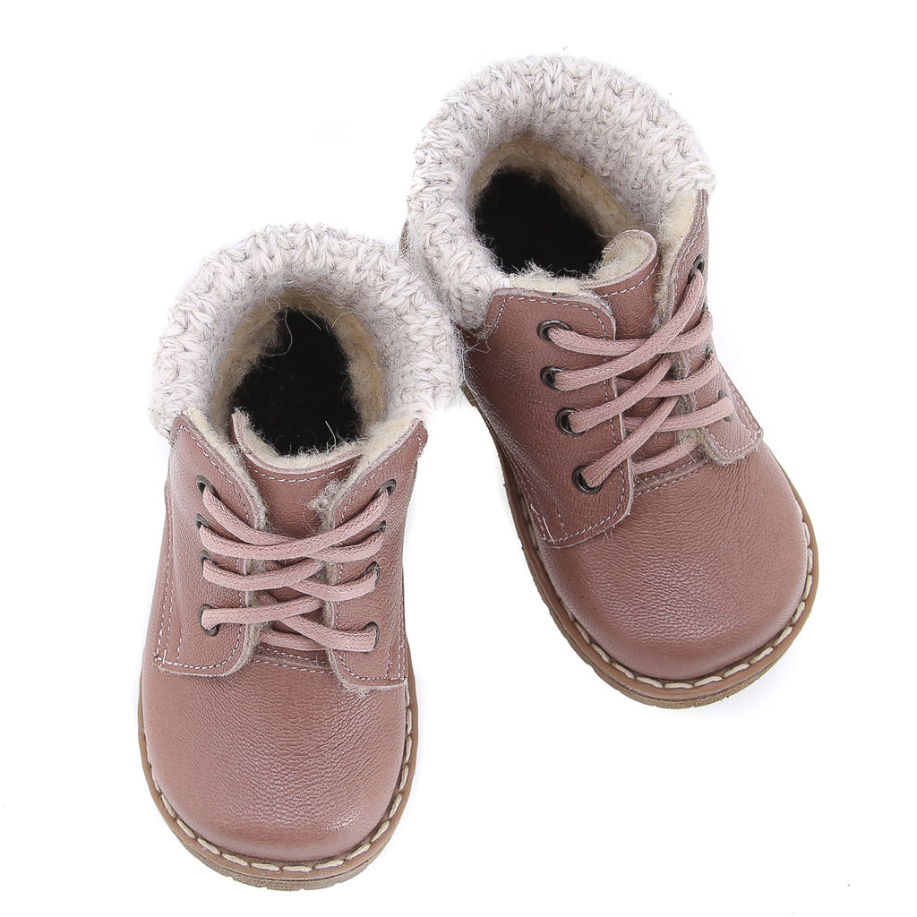 (EV2540A-10/ E2540A-10V) Emel winter shoes nude pink - MintMouse (Unicorner Concept Store)