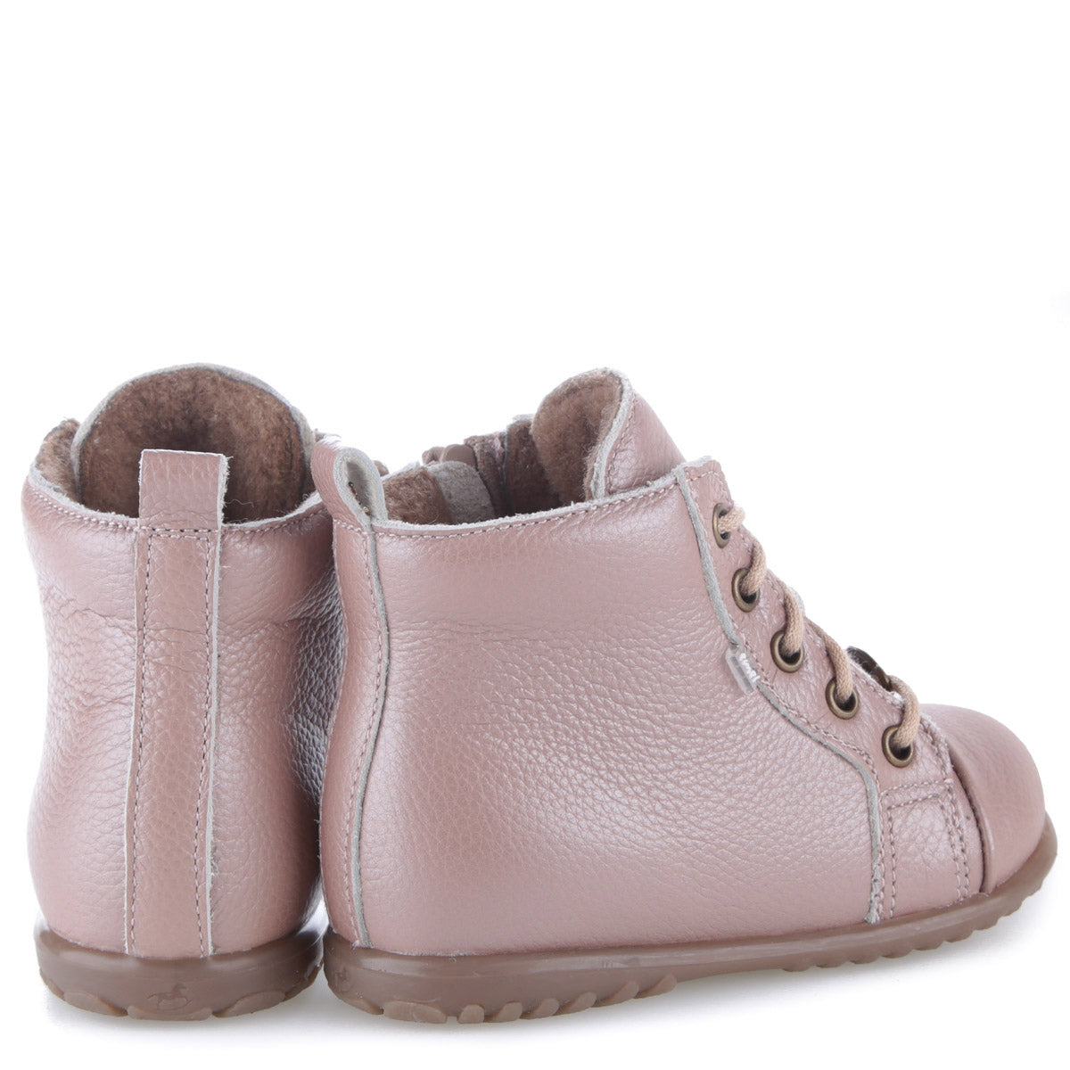 (EY1428A-7) Emel Rose gold shoes with laces - MintMouse (Unicorner Concept Store)