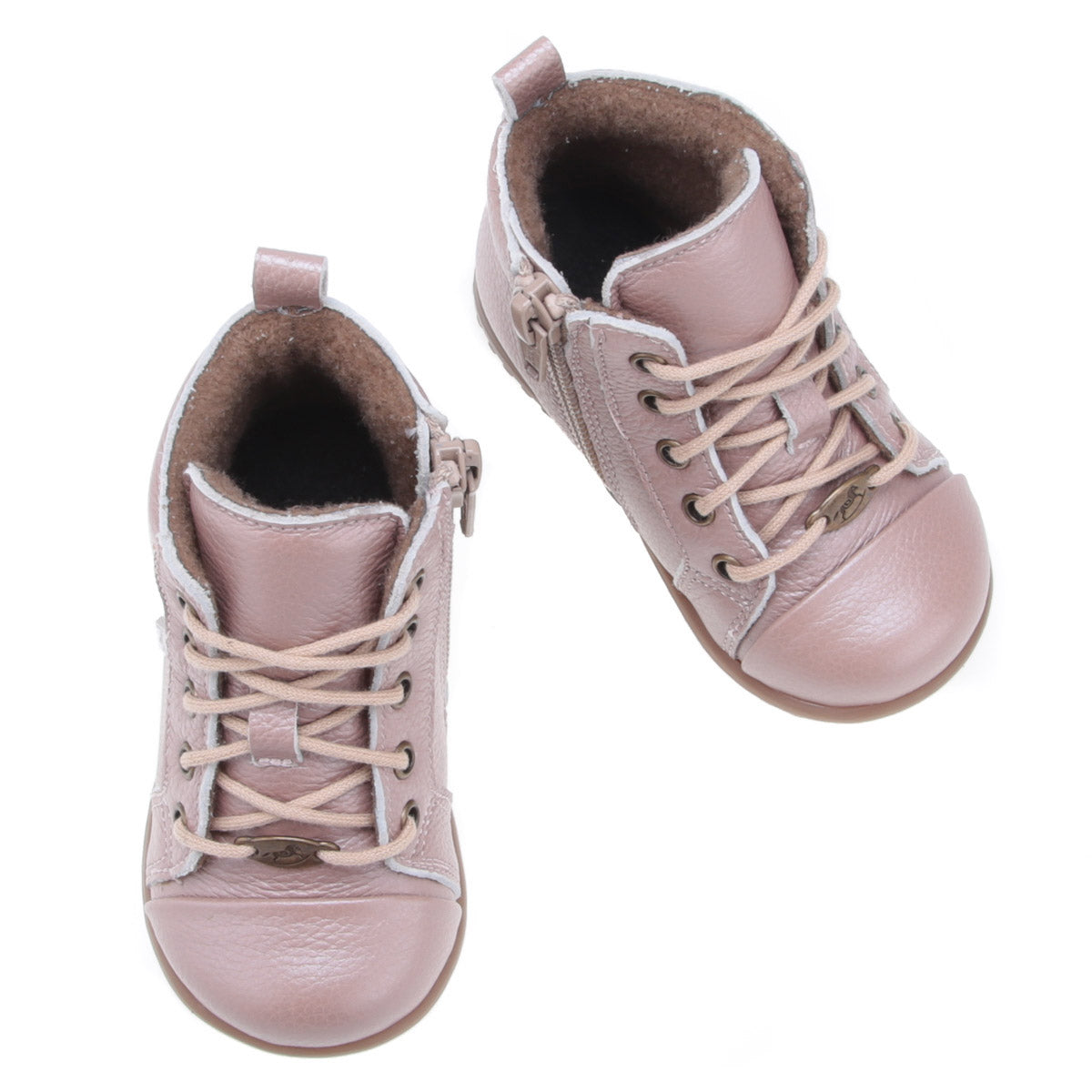(EY1428A-7) Emel Rose gold shoes with laces - MintMouse (Unicorner Concept Store)