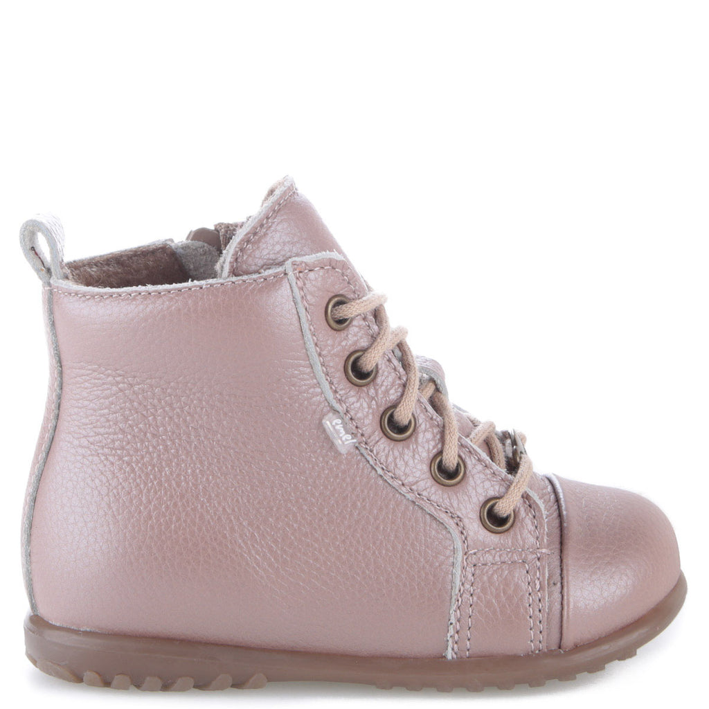 (EY1428A-7) Emel Rose gold shoes with laces - MintMouse (Unicorner Concept Store)
