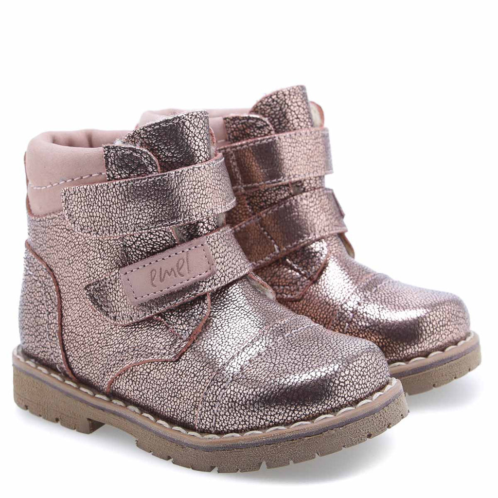 (EV2447A-18 / EV2448A-18/ E2447A-18) Emel rose gold winter shoes - MintMouse (Unicorner Concept Store)
