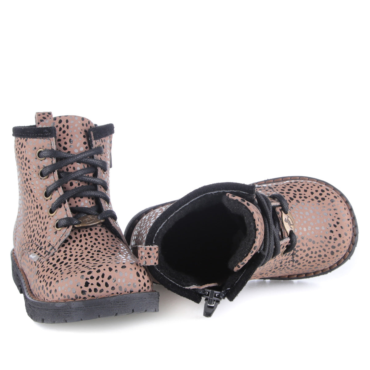 (EY2727A-1) Emel Lace Up Winter Boots with membrane - MintMouse (Unicorner Concept Store)