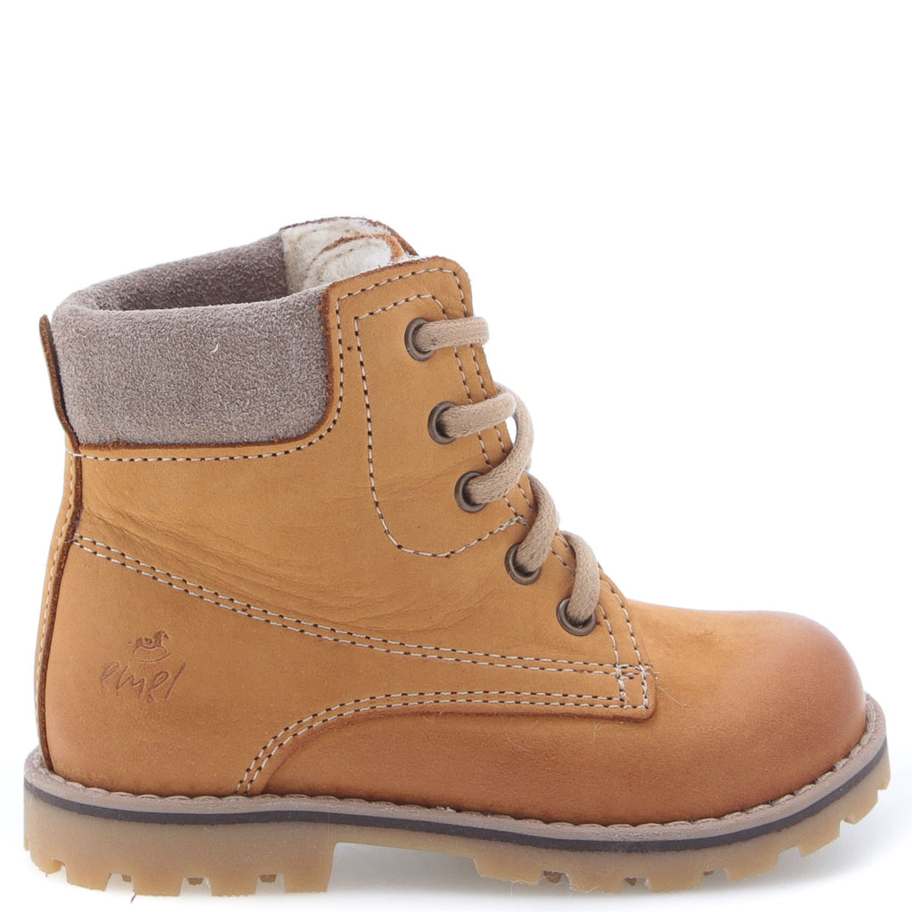 (2552-K / 2552M) Emel Yellow Lace Up Bottines - MintMouse (Unicorner Concept Store)