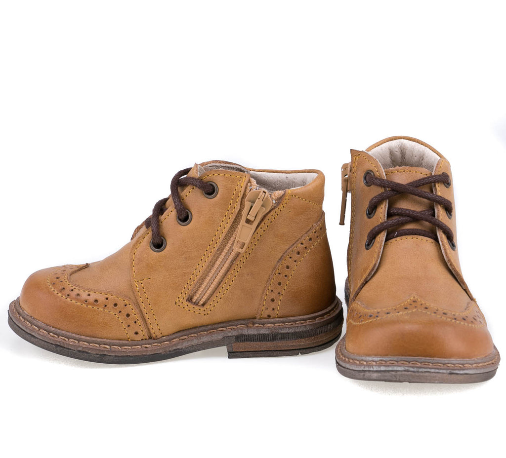 (2689-K) Emel brogue winter booties - MintMouse (Unicorner Concept Store)