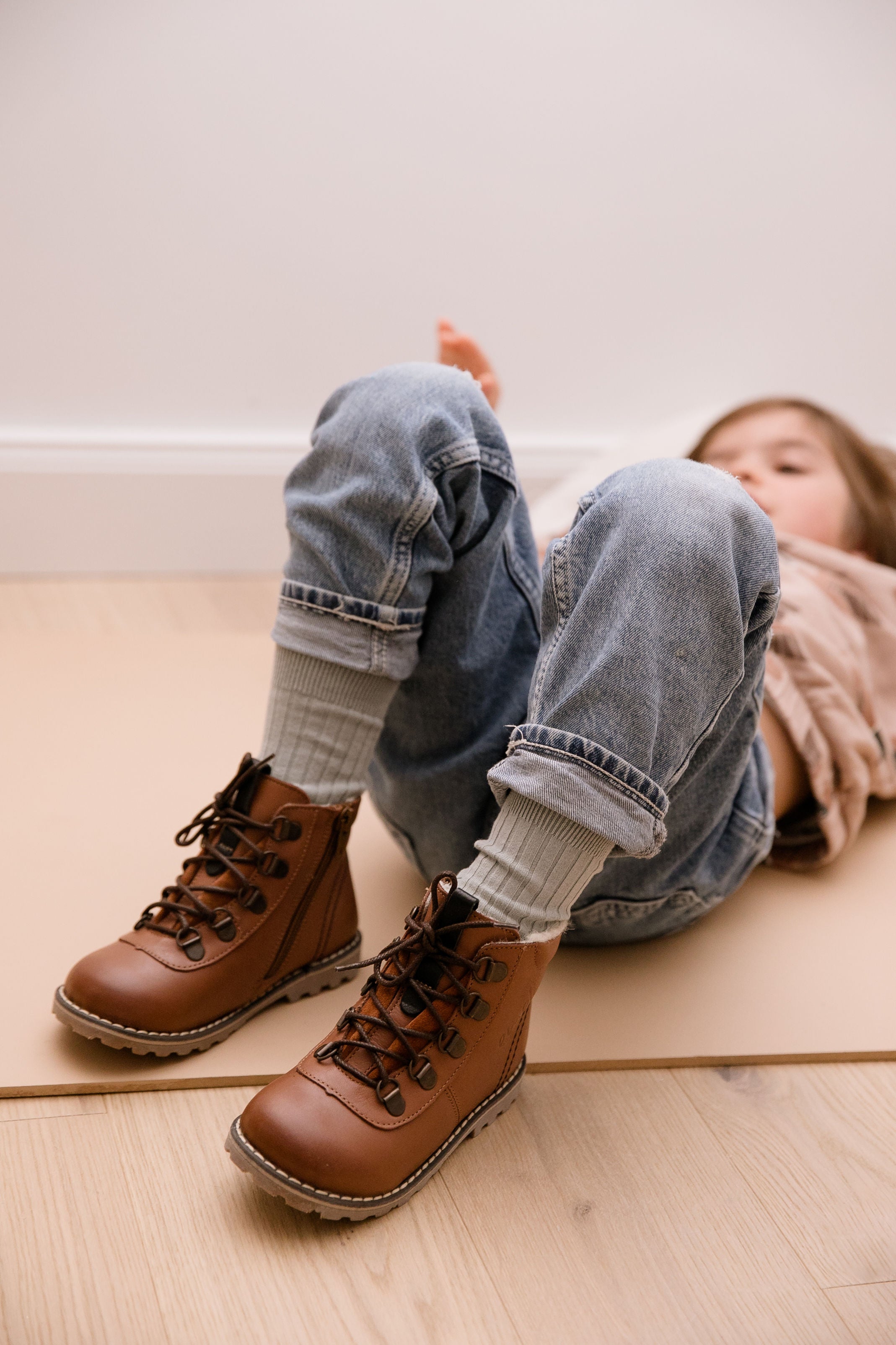 (Ev2545A-14/ EV2545MA-14/EV2545MA-14) Emel brown Lace Up Winter Boots - MintMouse (Unicorner Concept Store)