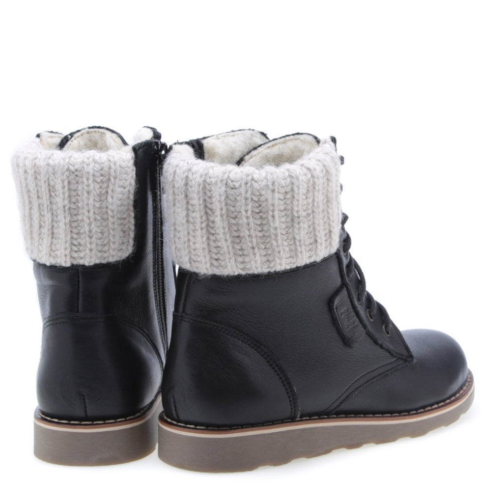 (EV2646-22 / EV2526-22) Emel black winter lace-up shoes - MintMouse (Unicorner Concept Store)