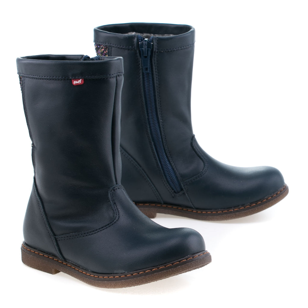 Emel high winter boots blue glitter  (2611D-3) - MintMouse (Unicorner Concept Store)