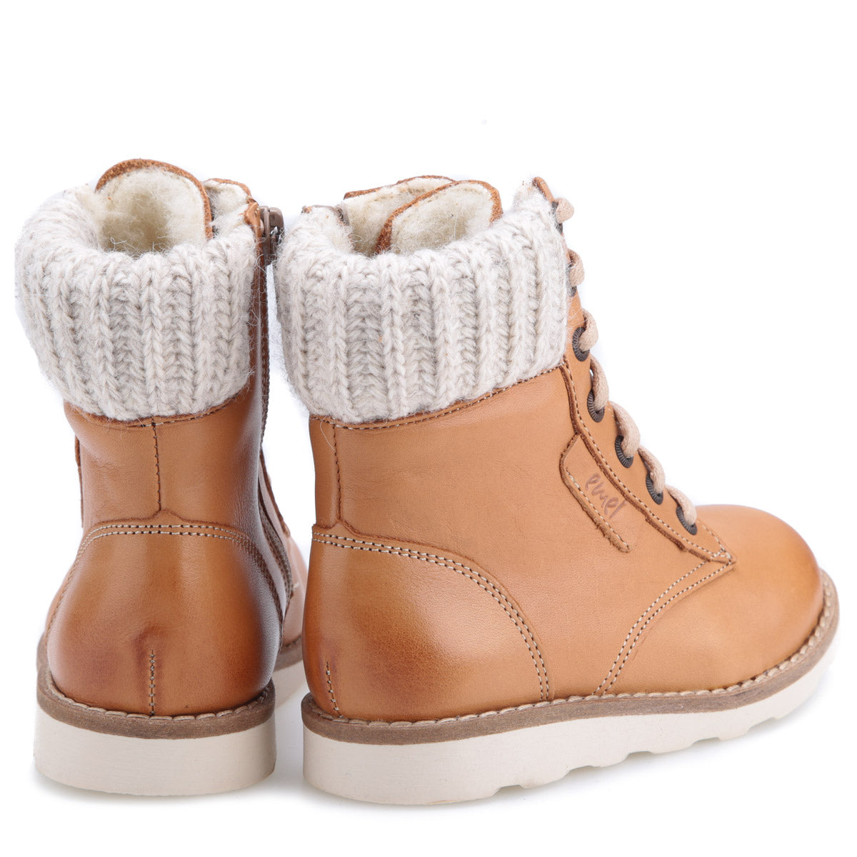 (EV2646-10 / EV2526-10) Emel light brown winter lace-up shoes - MintMouse (Unicorner Concept Store)