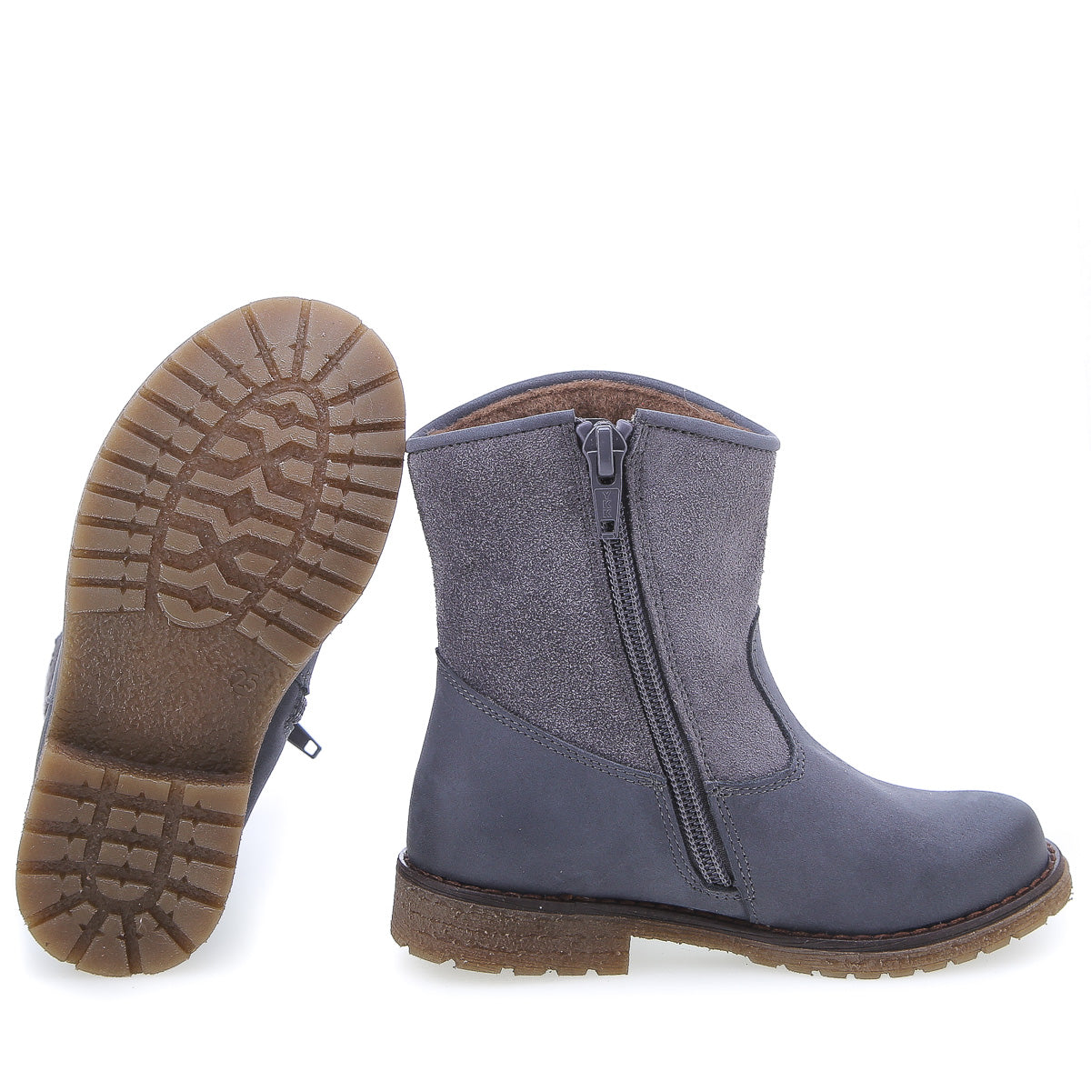 (EY2718G-5) Emel winter boots grey star - MintMouse (Unicorner Concept Store)
