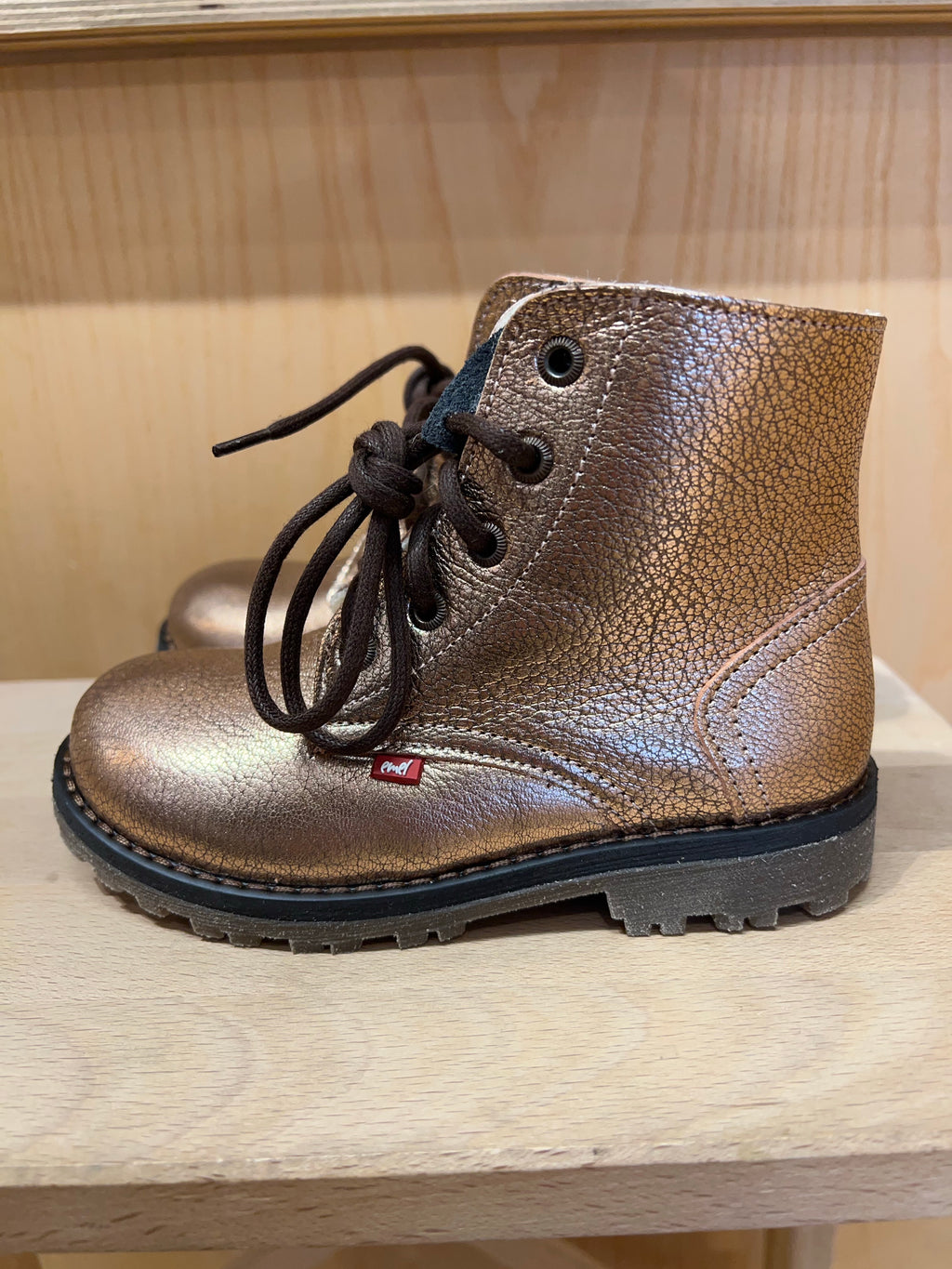 (EV2658-1) Emel winter boots Rose gold metallic - MintMouse (Unicorner Concept Store)
