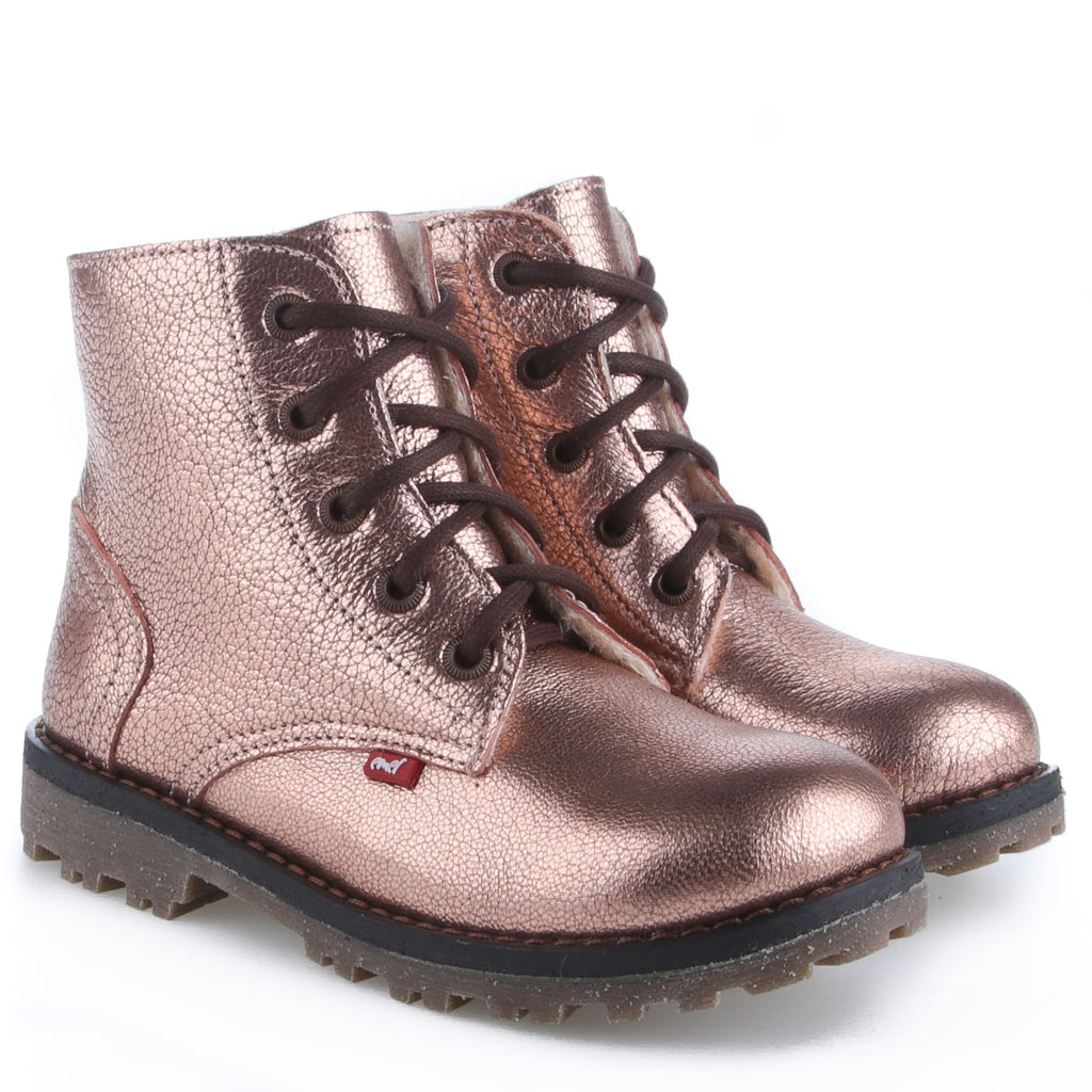 (EV2658-1) Emel winter boots Rose gold metallic - MintMouse (Unicorner Concept Store)