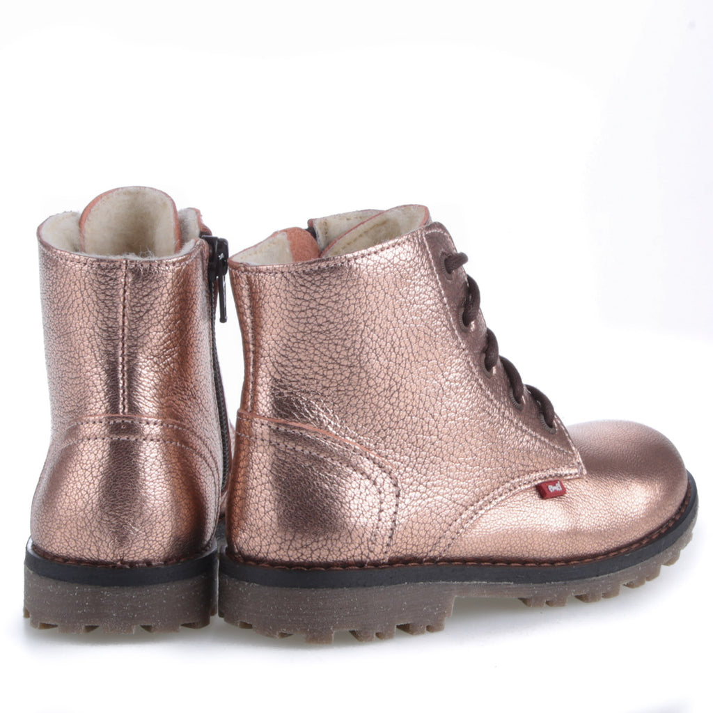 (EV2658-1) Emel winter boots Rose gold metallic - MintMouse (Unicorner Concept Store)