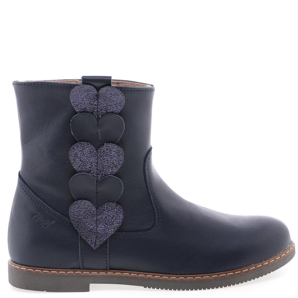 (EY2692-5)Emel winter boots hearts navy - MintMouse (Unicorner Concept Store)