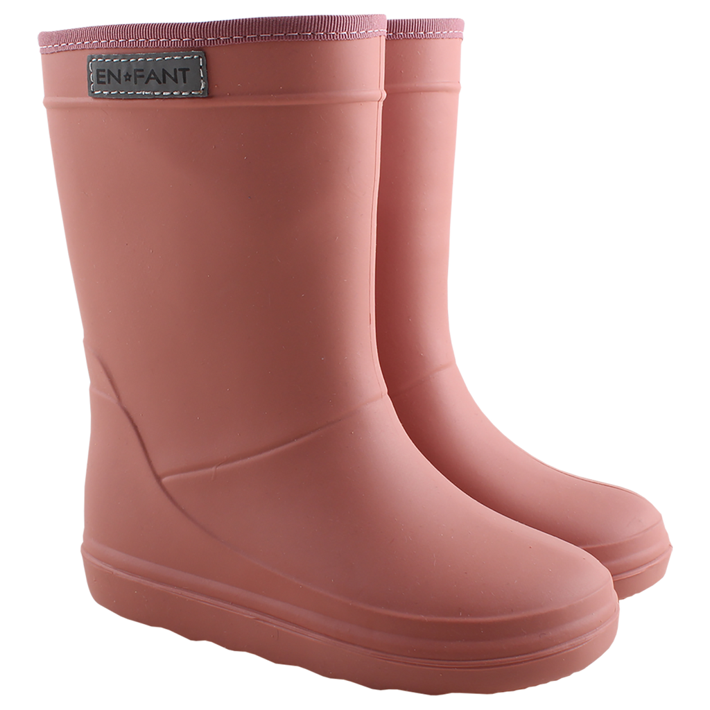 (250000 559) Rainboots Enfant Old Rose - MintMouse (Unicorner Concept Store)