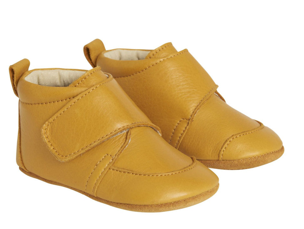 (3661) Enfant Slippers Velcro Yellow - MintMouse (Unicorner Concept Store)