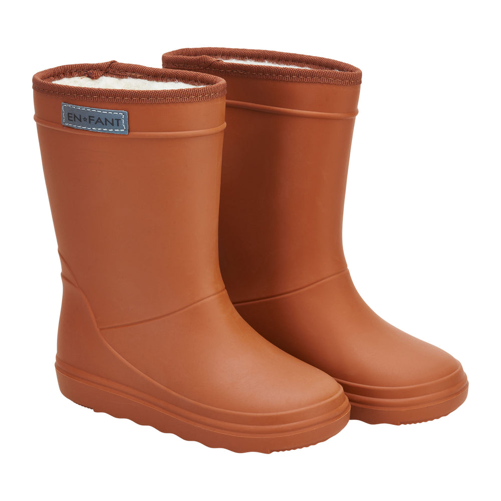 (815062 253) Thermo Boots Enfant Brown - MintMouse (Unicorner Concept Store)