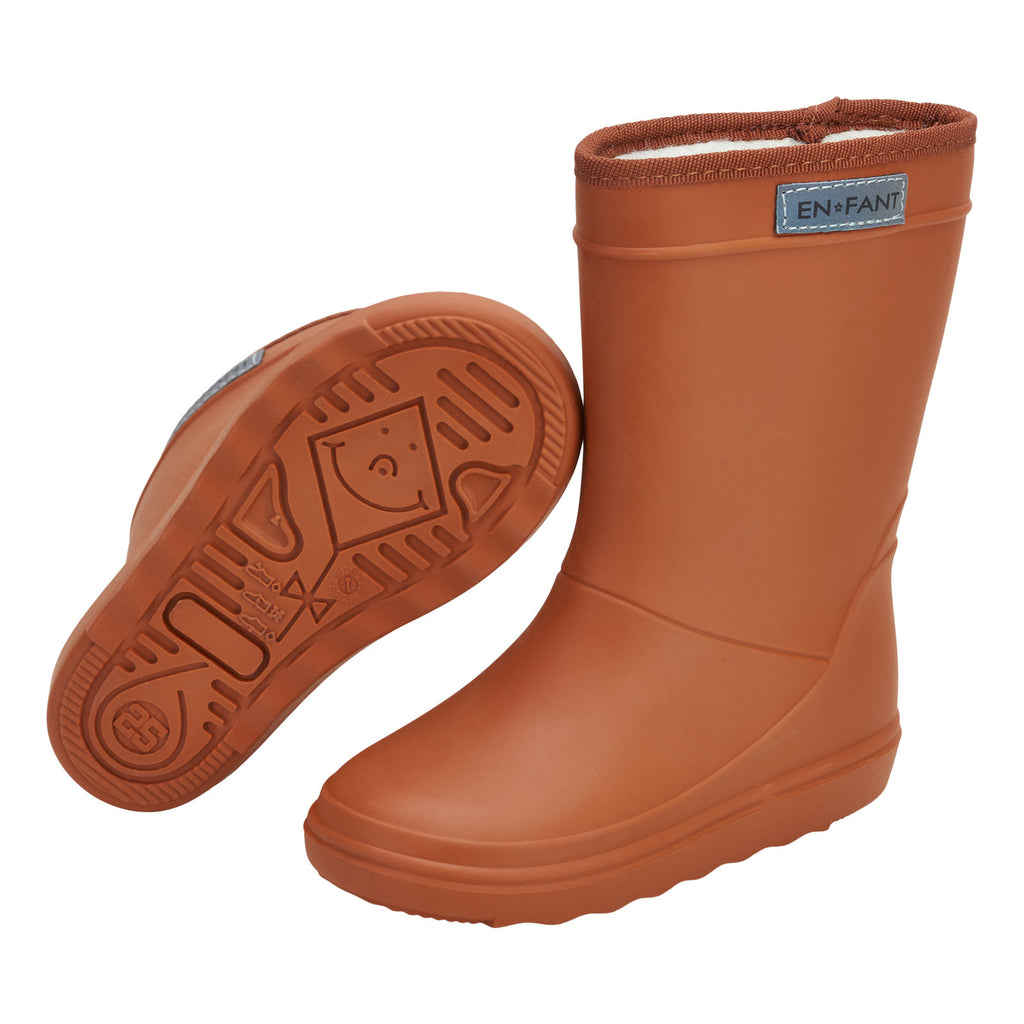 (815062 253) Thermo Boots Enfant Brown - MintMouse (Unicorner Concept Store)