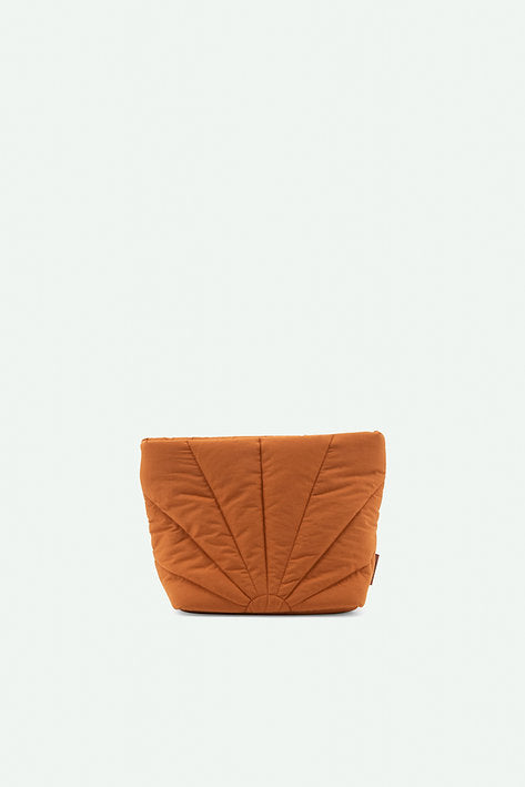 toiletry bag | padded | croissant brown - 1401064