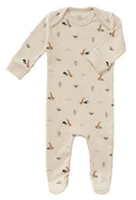 Fresk Pyjama w. feet Rabbit Sandshell