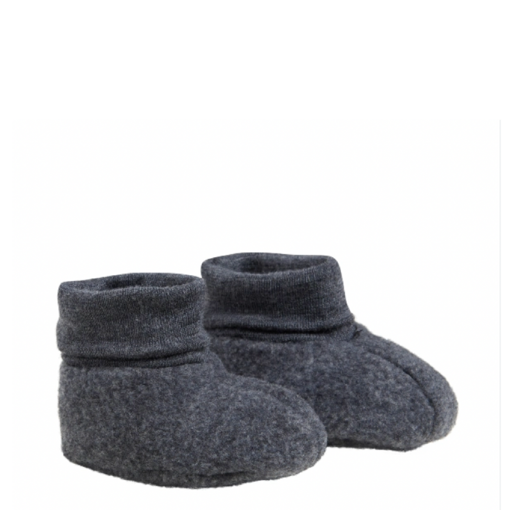 (5857) Fixoni Unisex Baby Wool Footies Grey - MintMouse (Unicorner Concept Store)