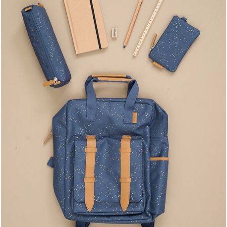 Backpack Fresk - Indigo dots Gold and Blue - MintMouse (Unicorner Concept Store)