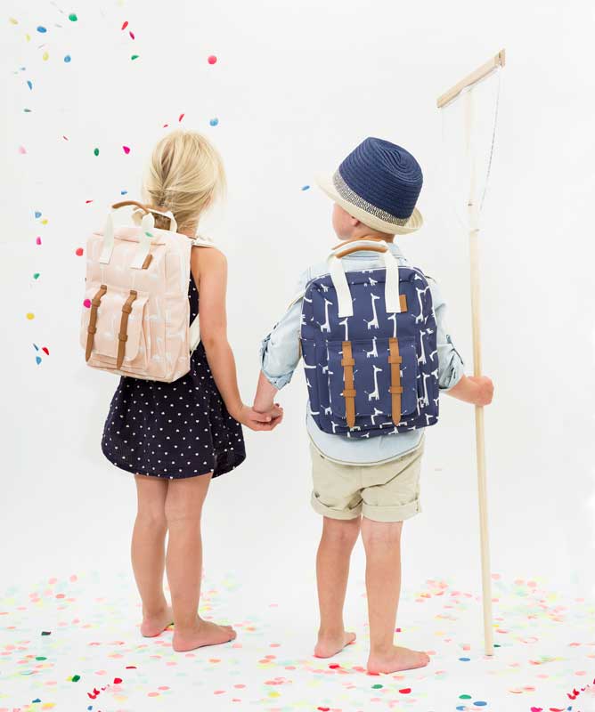 Backpack Fresk - Giraffe blue - MintMouse (Unicorner Concept Store)