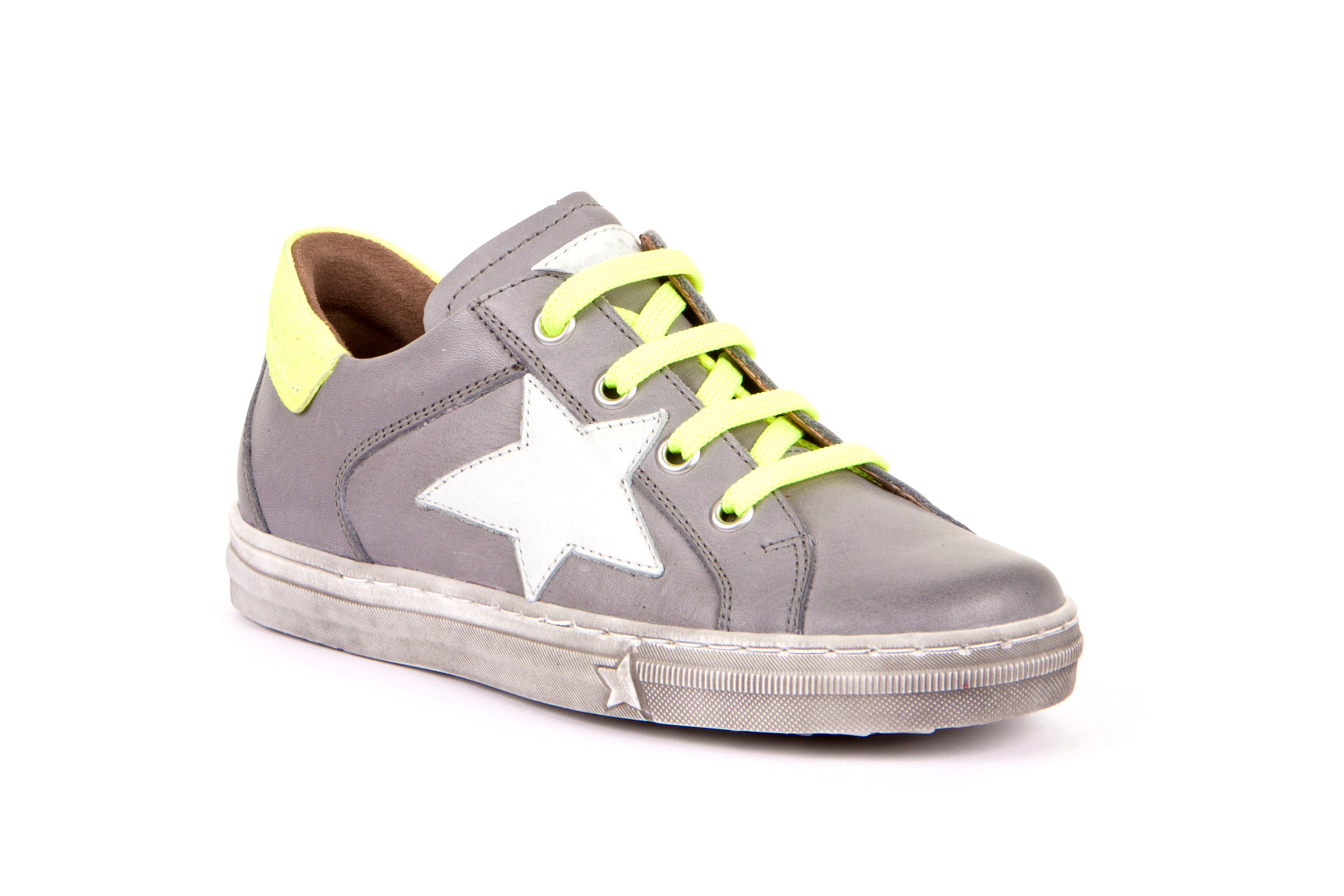 Froddo low velcro sneaker - grey star neon - MintMouse (Unicorner Concept Store)