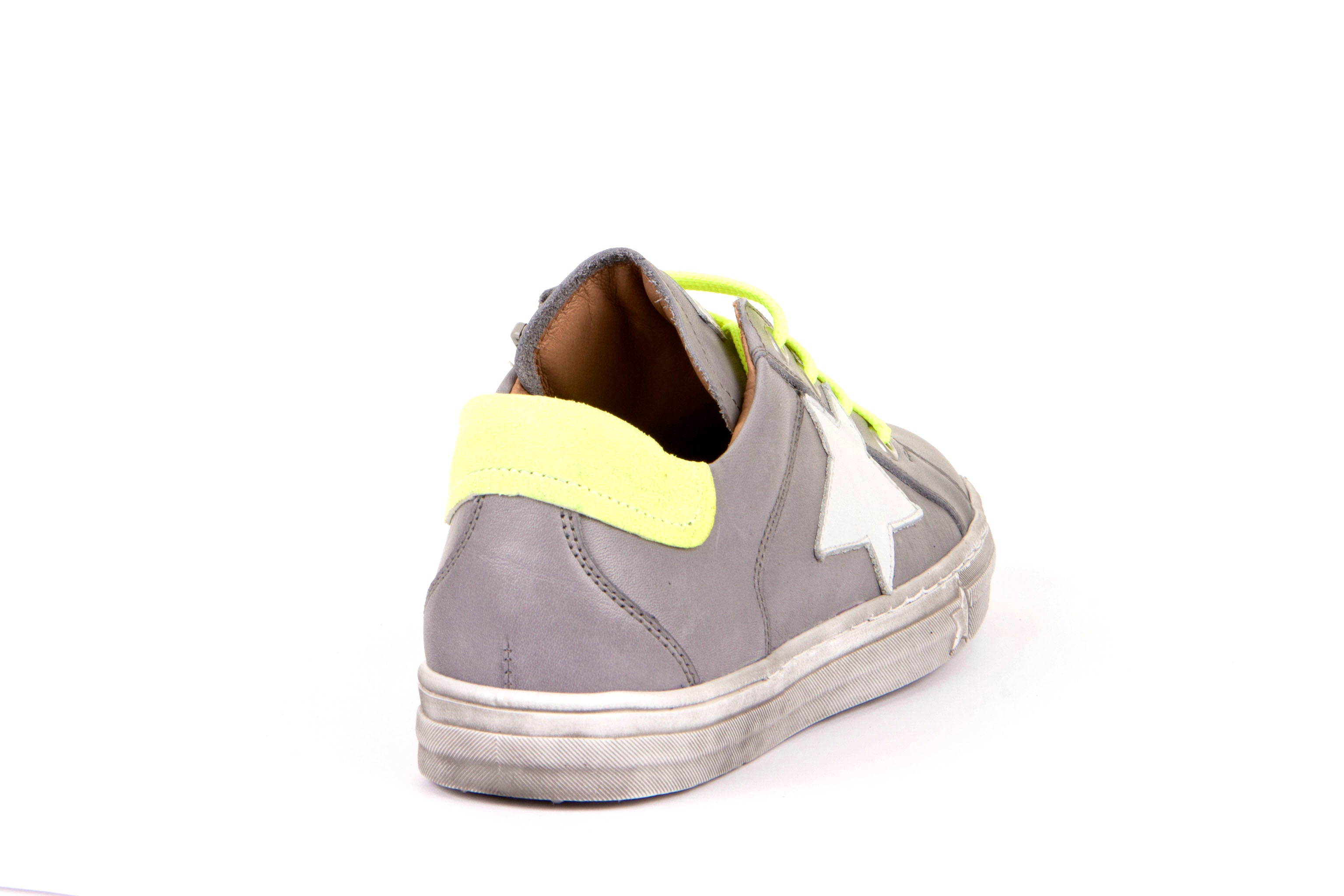 Froddo low velcro sneaker - grey star neon - MintMouse (Unicorner Concept Store)