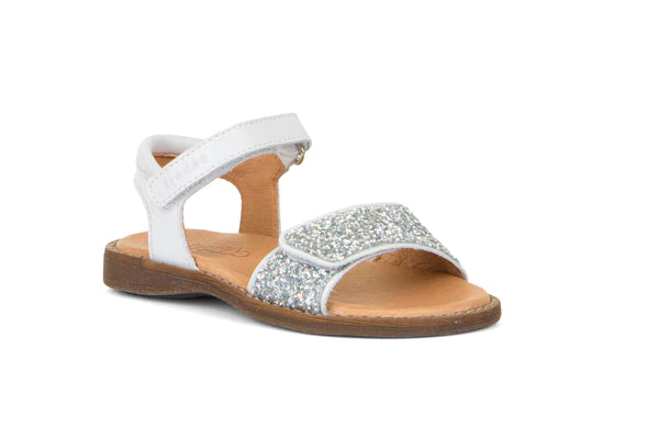 Froddo Sparkle Sandal White/Glitter - MintMouse (Unicorner Concept Store)