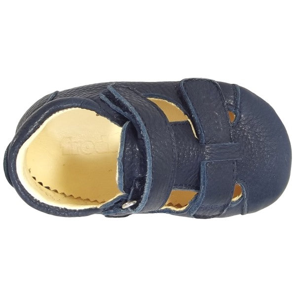 (G1140003-2) Leather slippers - Dark Blue - MintMouse (Unicorner Concept Store)