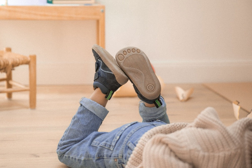 (G3110224 / G3110224-A) Froddo Barefoot autumn shoes - blue - MintMouse (Unicorner Concept Store)