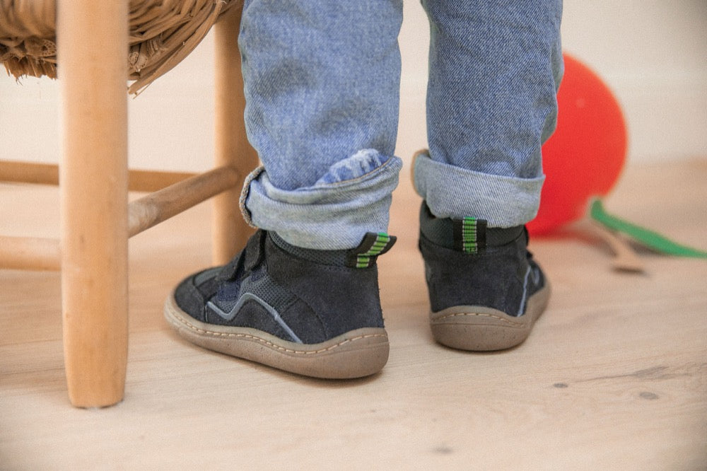 (G3110224 / G3110224-A) Froddo Barefoot autumn shoes - blue - MintMouse (Unicorner Concept Store)