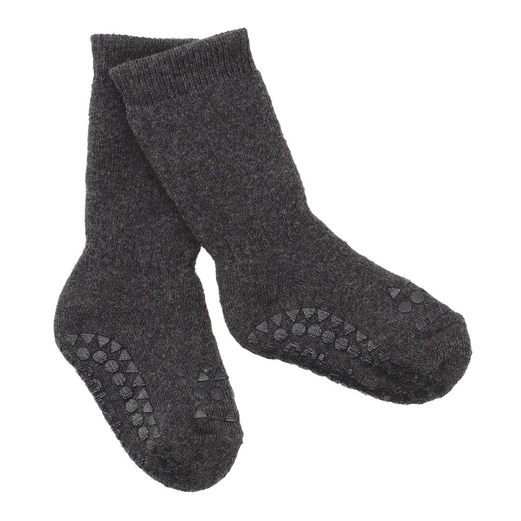 Anti-slip socks - Dark Grey Melange - MintMouse (Unicorner Concept Store)