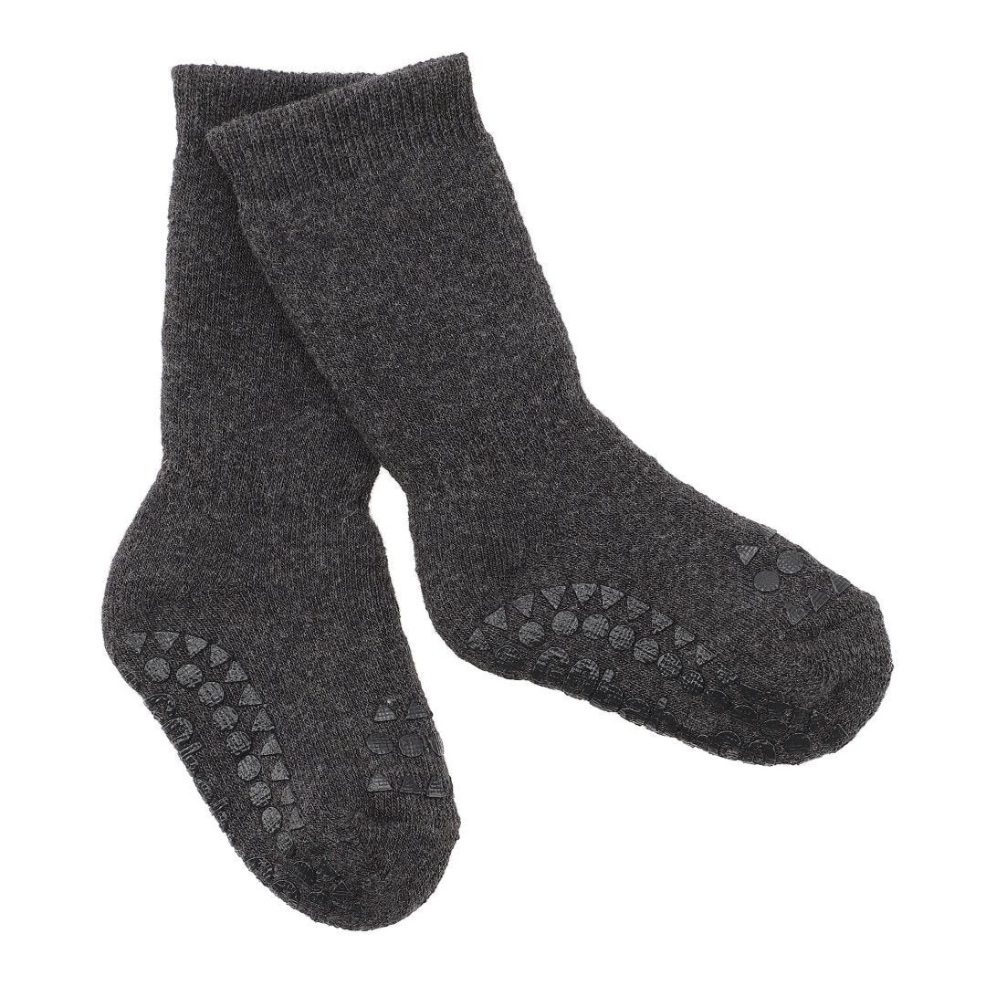 Anti-slip socks - Dark Grey Melange - MintMouse (Unicorner Concept Store)