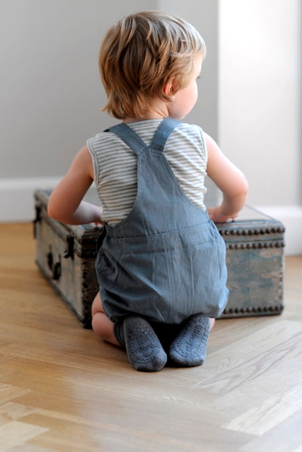 Anti-slip socks - Dark Grey Melange - MintMouse (Unicorner Concept Store)