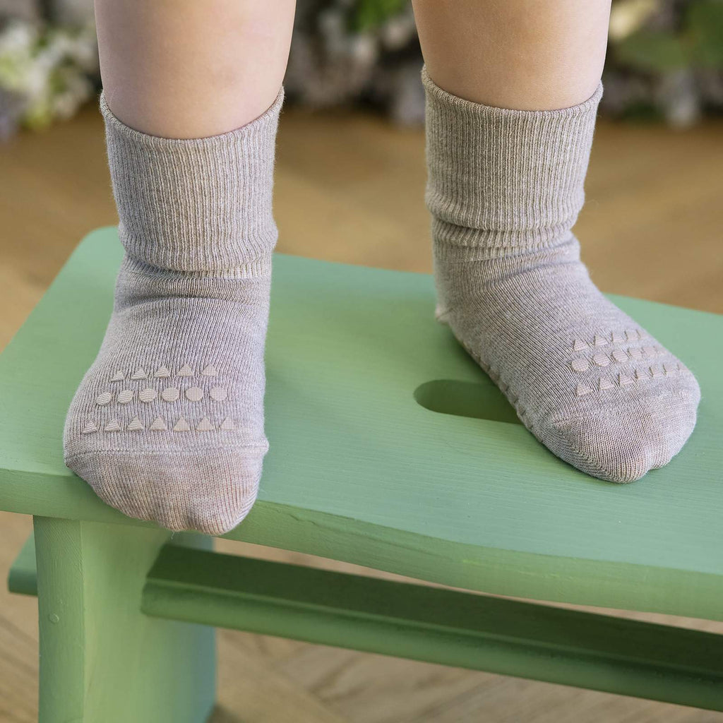 Anti-slip BAMBOO socks - Sand - MintMouse (Unicorner Concept Store)