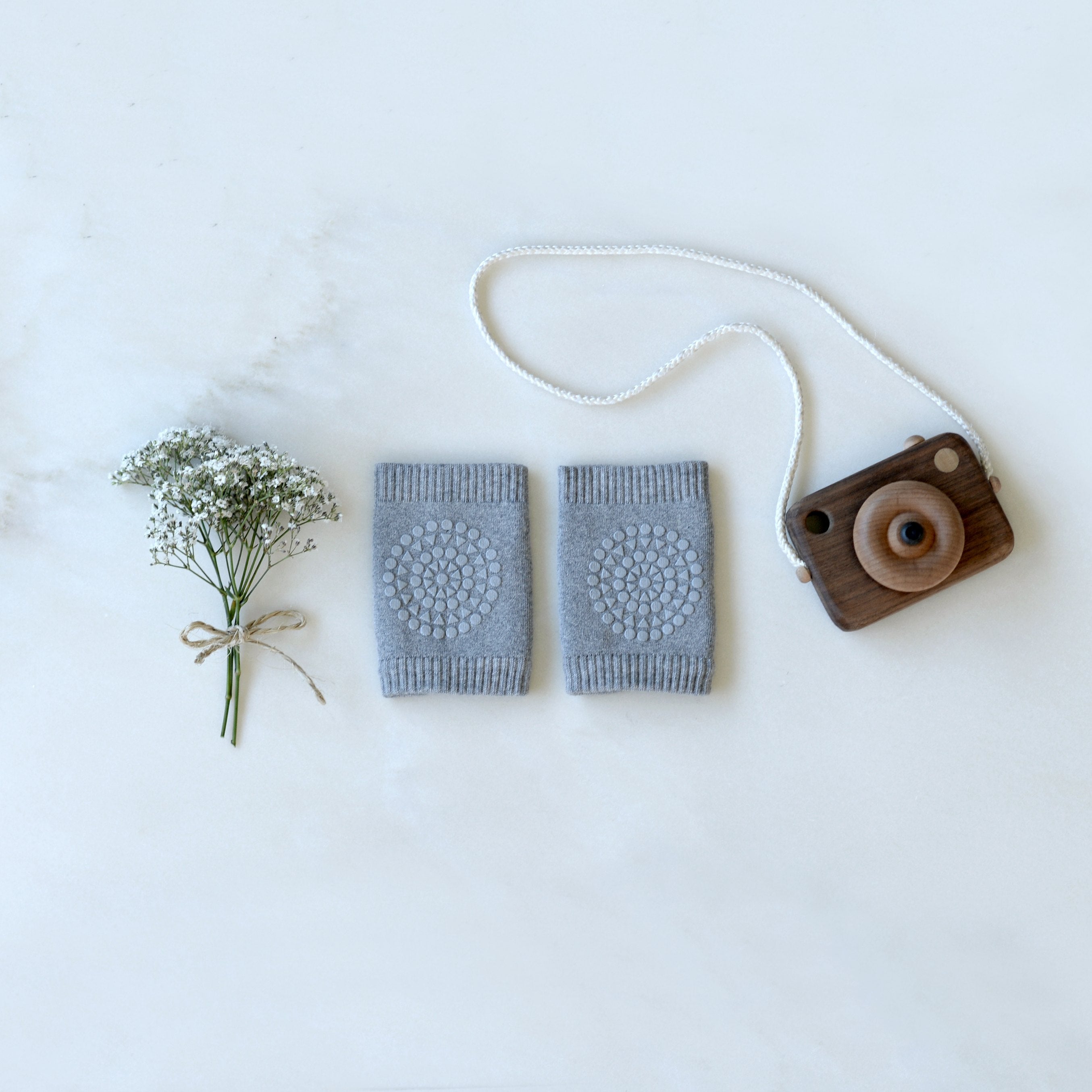 Crawling Kneepads - Grey Melange - MintMouse (Unicorner Concept Store)