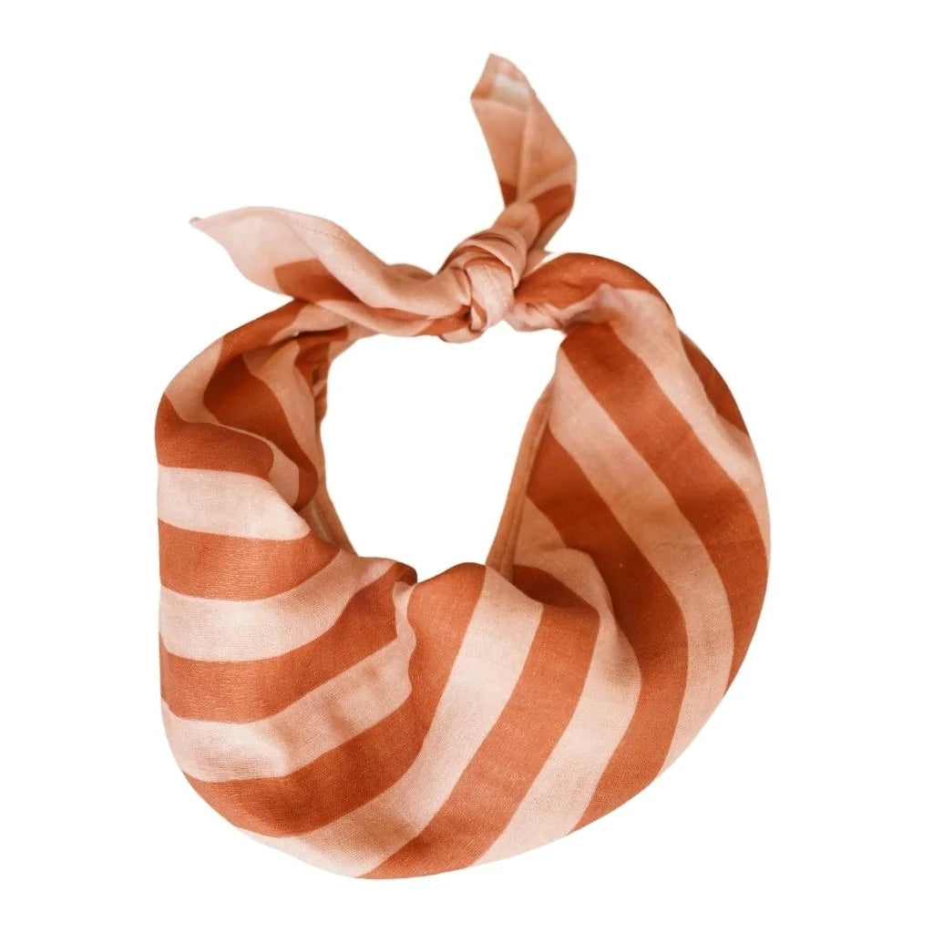 Head scarf - Stripes Sunset+Tierra - MintMouse (Unicorner Concept Store)
