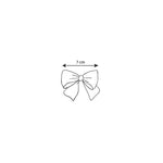 HAIRCLIP WITH ORGANZA BOW CREAM