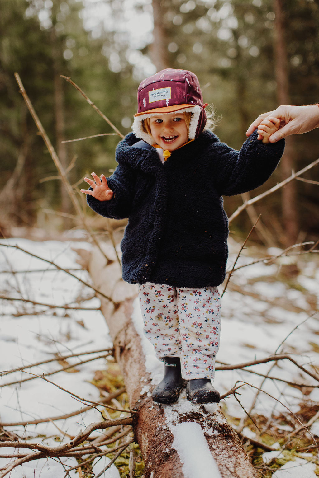 Hello Hossy  winter cap - Forest moumoute - MintMouse (Unicorner Concept Store)
