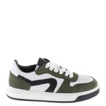 (H1618) Hip Shoes Green leather/white leather - Green Combi - MintMouse (Unicorner Concept Store)