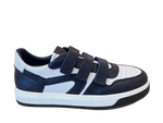 (H1619) Hip Shoes DK Blue - White
