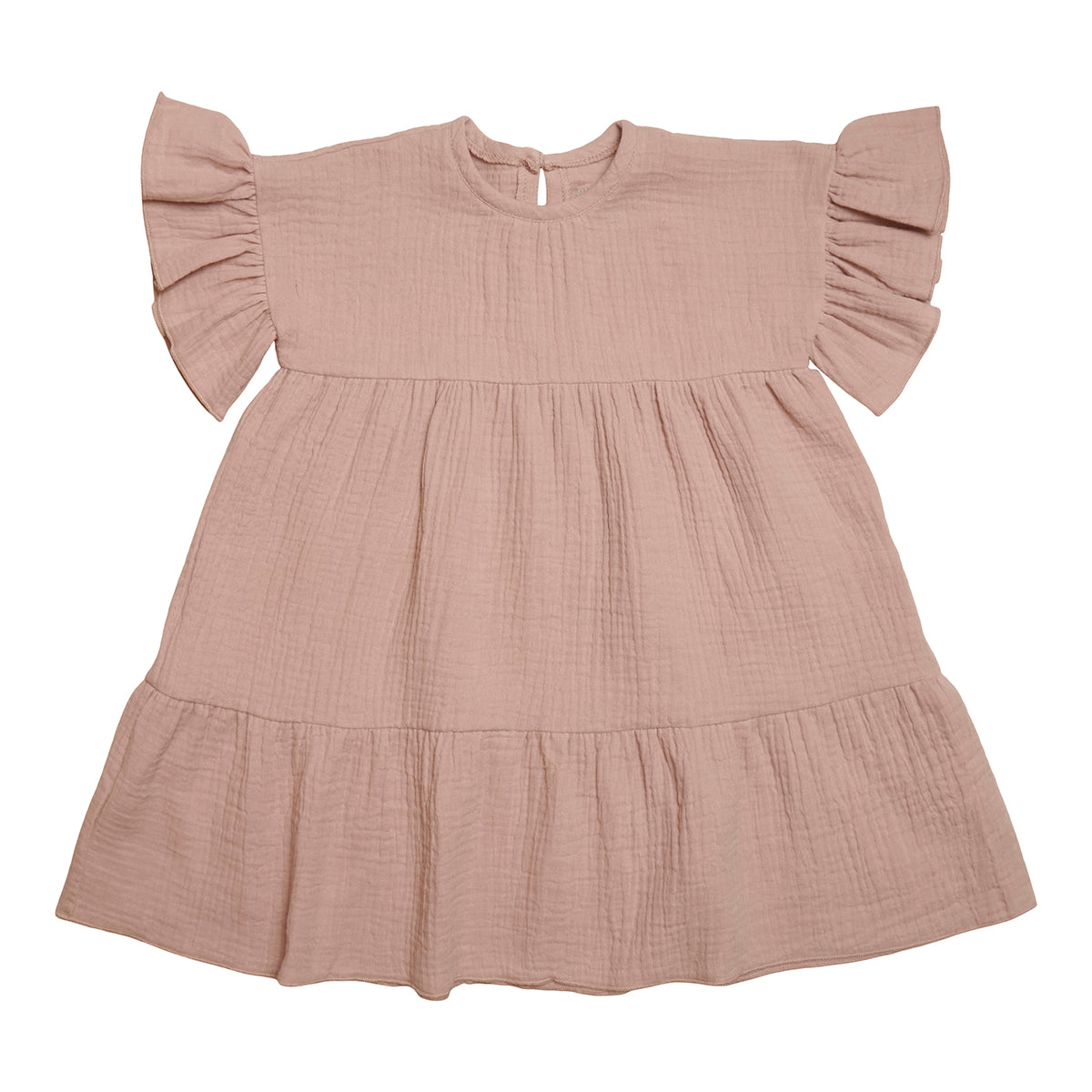 HutteliHut - Marie dress Muslin - Rose - MintMouse (Unicorner Concept Store)