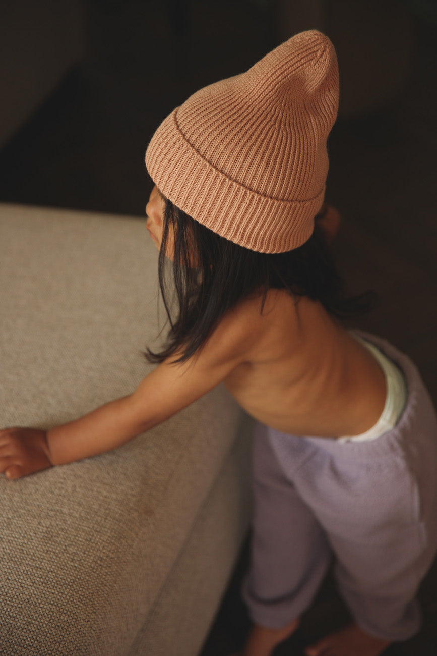 Beanie Fonzie Rose (matching adults and kids) - MintMouse (Unicorner Concept Store)